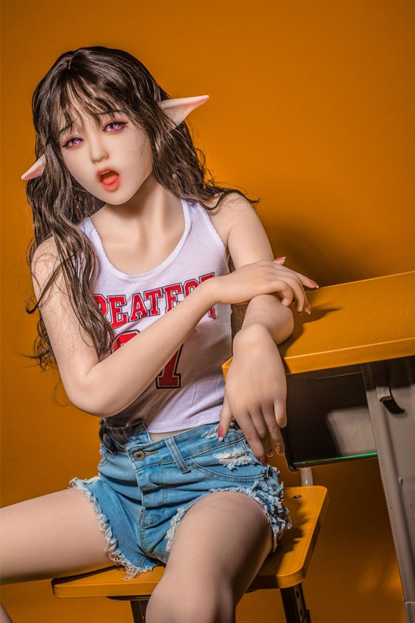 口を開いているセックス人形 長い耳 紗裕美 148cm 口を開いているセックス人形 長い耳 紗裕美 148cm