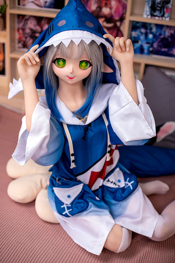 サメ匹 cospaly ラブドール おすすめ Gura 138cm サメ匹 cospaly ラブドール おすすめ Gura 138cm