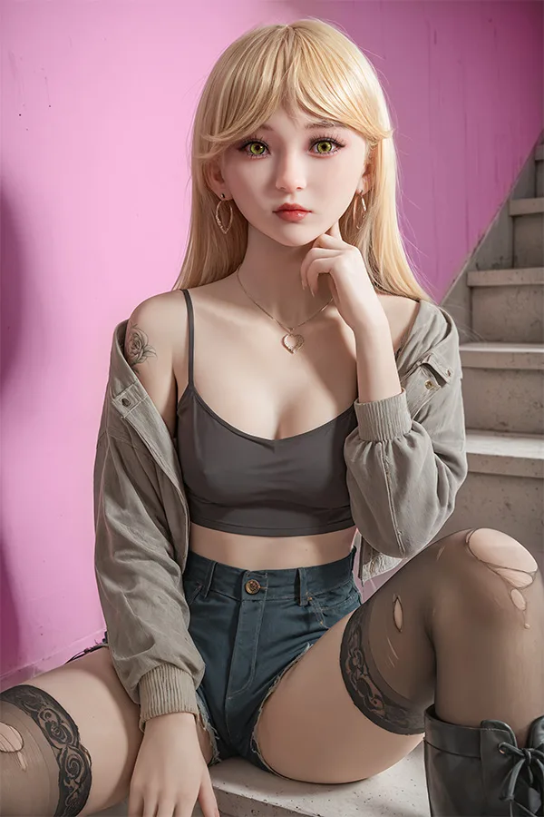 AibeiDoll ラブドール最新小柄なブロンドの彼女のセックスドール148cm H4817夏目 AibeiDoll ラブドール最新小柄なブロンドの彼女のセックスドール148cm H4817夏目