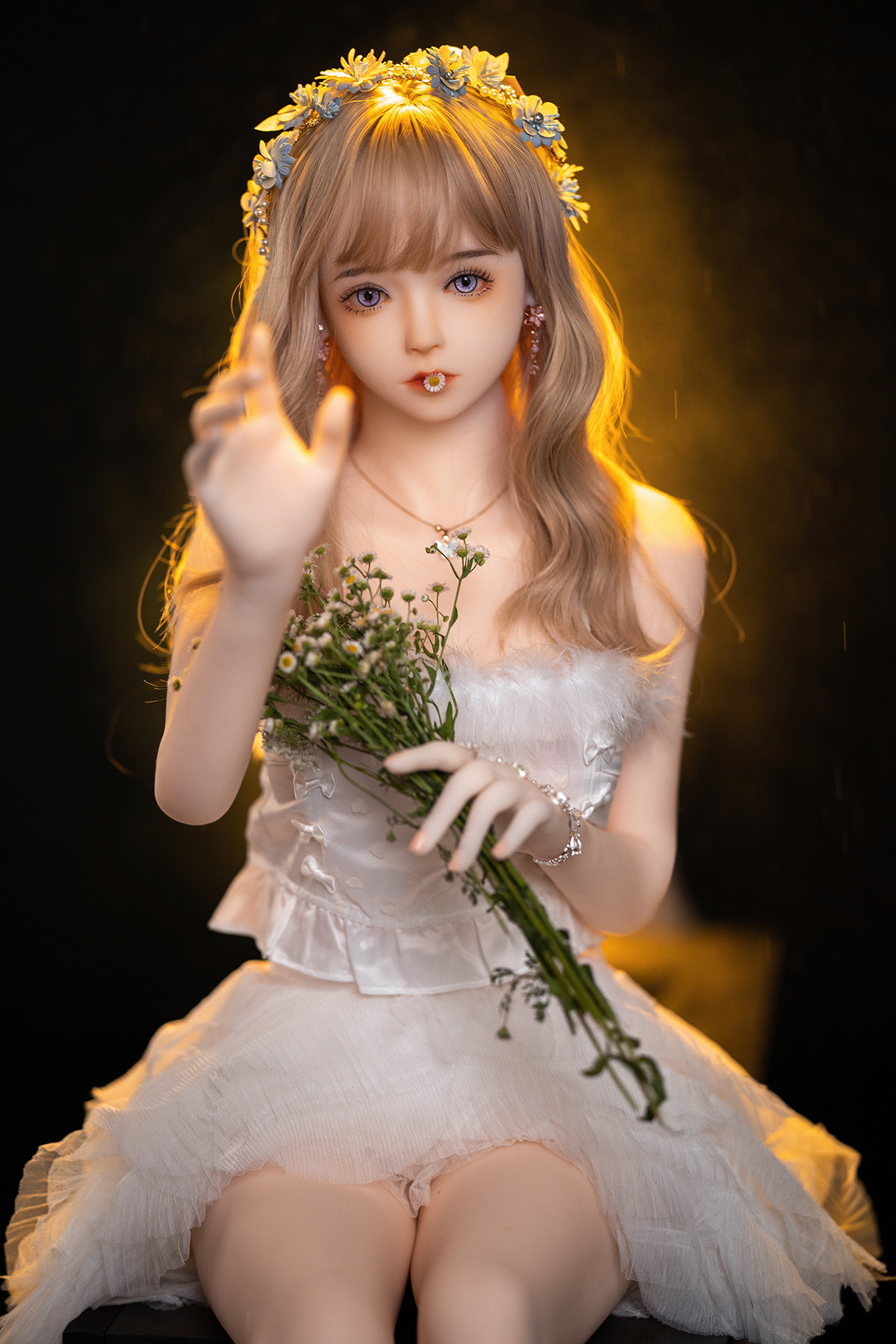 Dimo Doll 148 см TPE секс-кукла Блондинка H3872 (3)