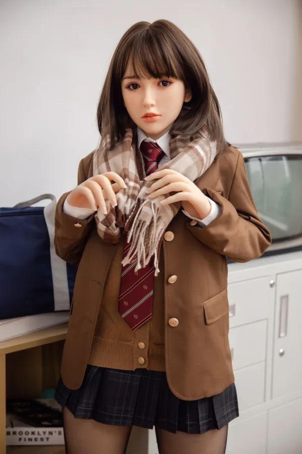 Mesedoll 165 см Силиконовые голова + TPE тело секс-кукла в школьной форме H3534 [индивидуальный заказ]